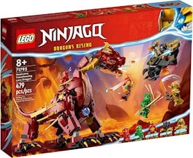 Constructor LEGO Ninjago Heatwave Transforming Lava Dragon 71793